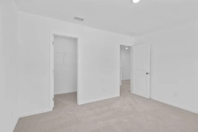 an empty room with a empty space