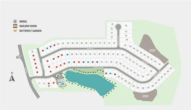 an aerial view of swimming pool