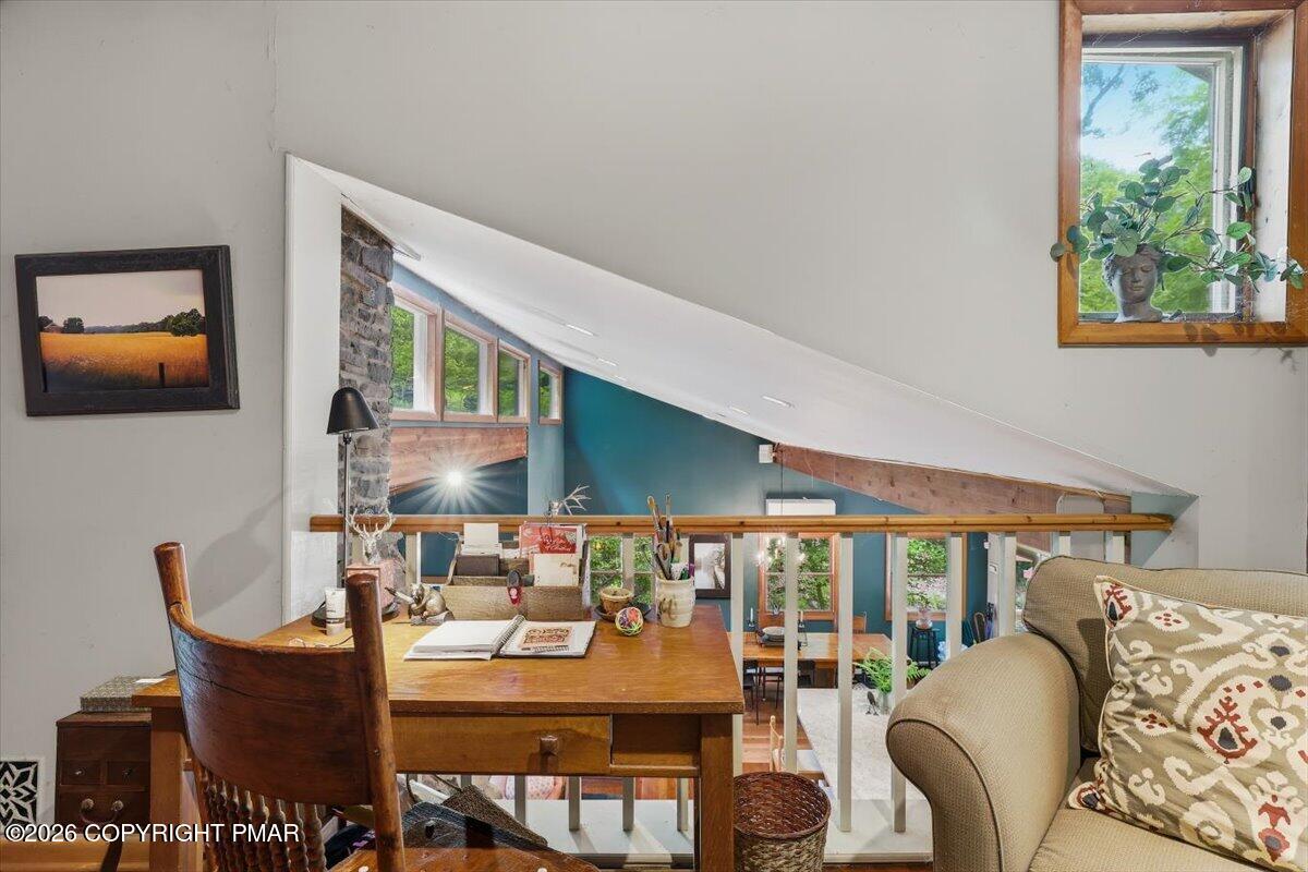 178 Westcolang Road Lackawaxen, PA 18435 - Photo 25 of 67 Sitting Area/ Loft
