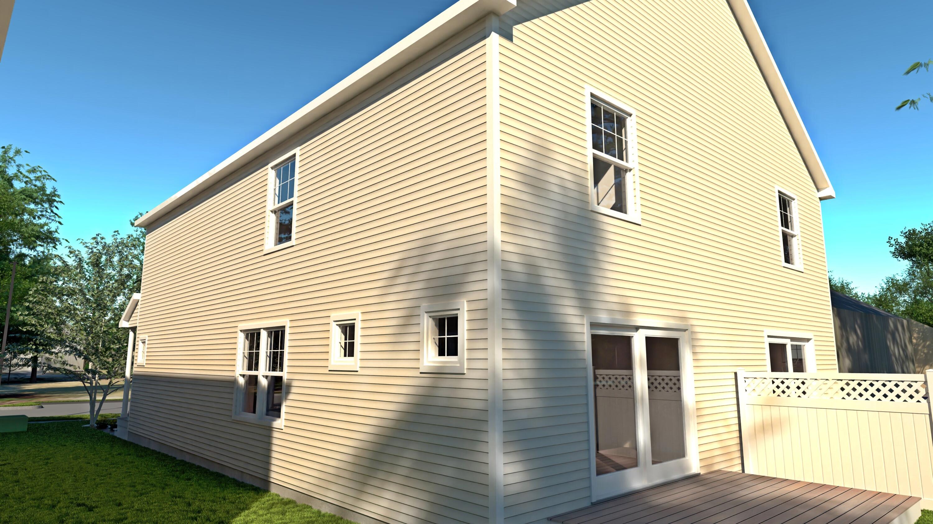 Lot 32 Harvard Common, Unit A Portland, ME 04103 - Photo 7 of 11 Harvard Street Back View