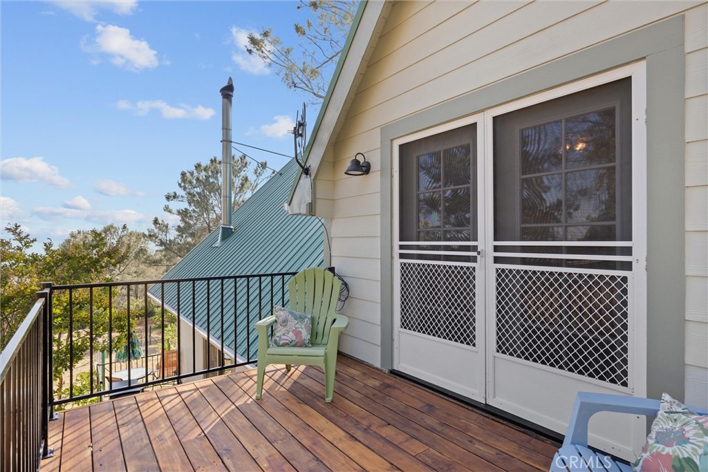 4592 Wendlis Road Forest Ranch, CA 95942 - Photo 25 of 62 Deck off master bedroom with views