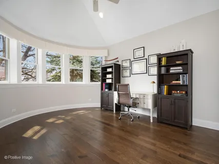 a view of livingroom with furniture and wooden floor