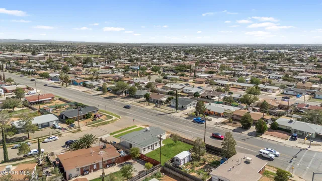 a view of a house with a patio