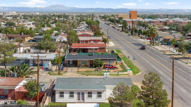 a view of a house with a patio
