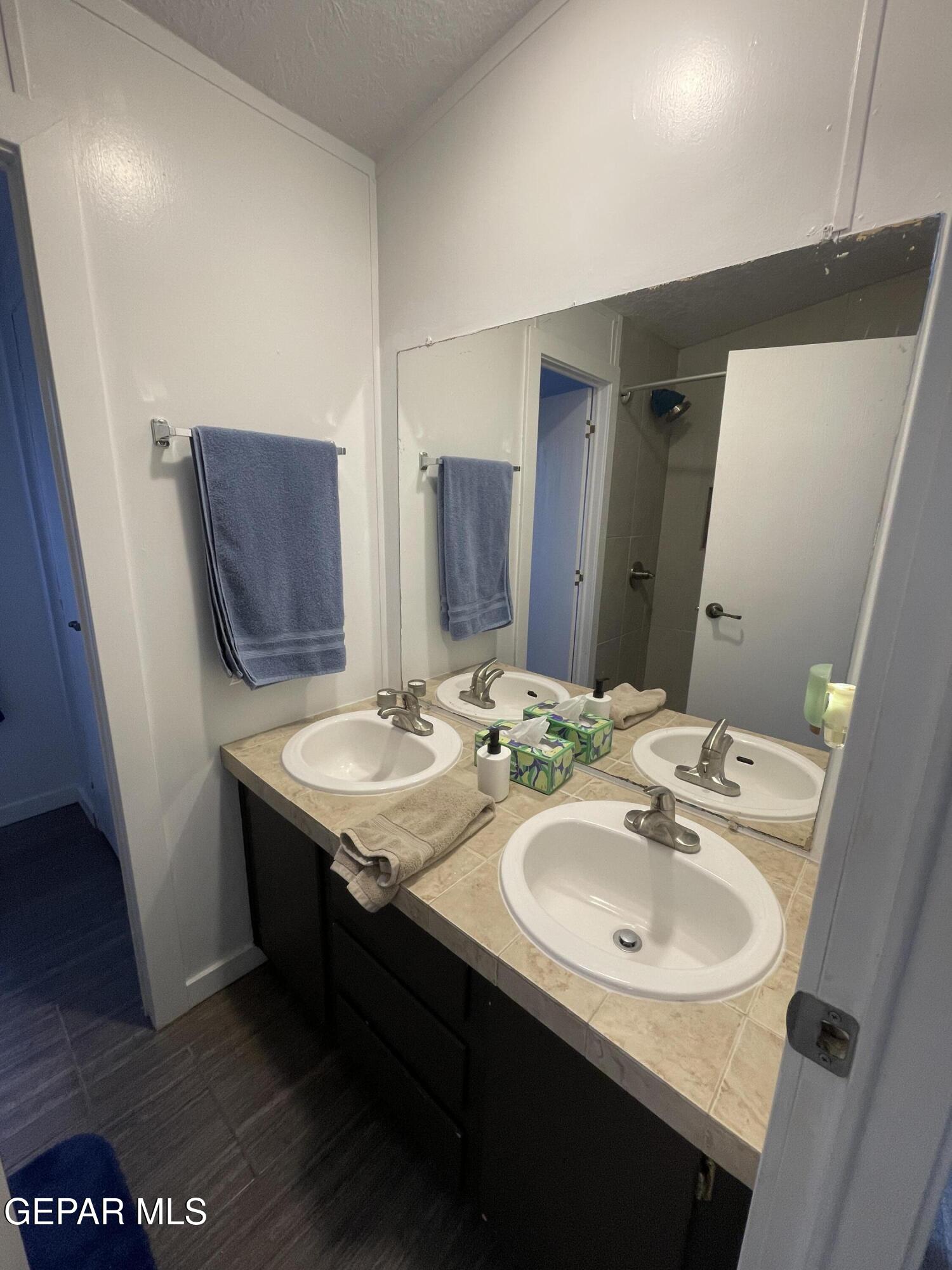 2901 Cook Street Truth Or Consequences, NM 87901 - Photo 14 of 28 a bathroom with a sink and a mirror
