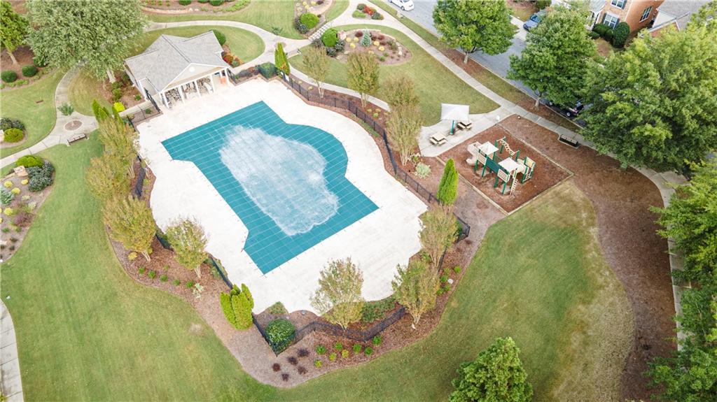 2070 Hailston Drive Northwest Duluth, GA 30097 - Photo 41 of 42 an aerial view of a house