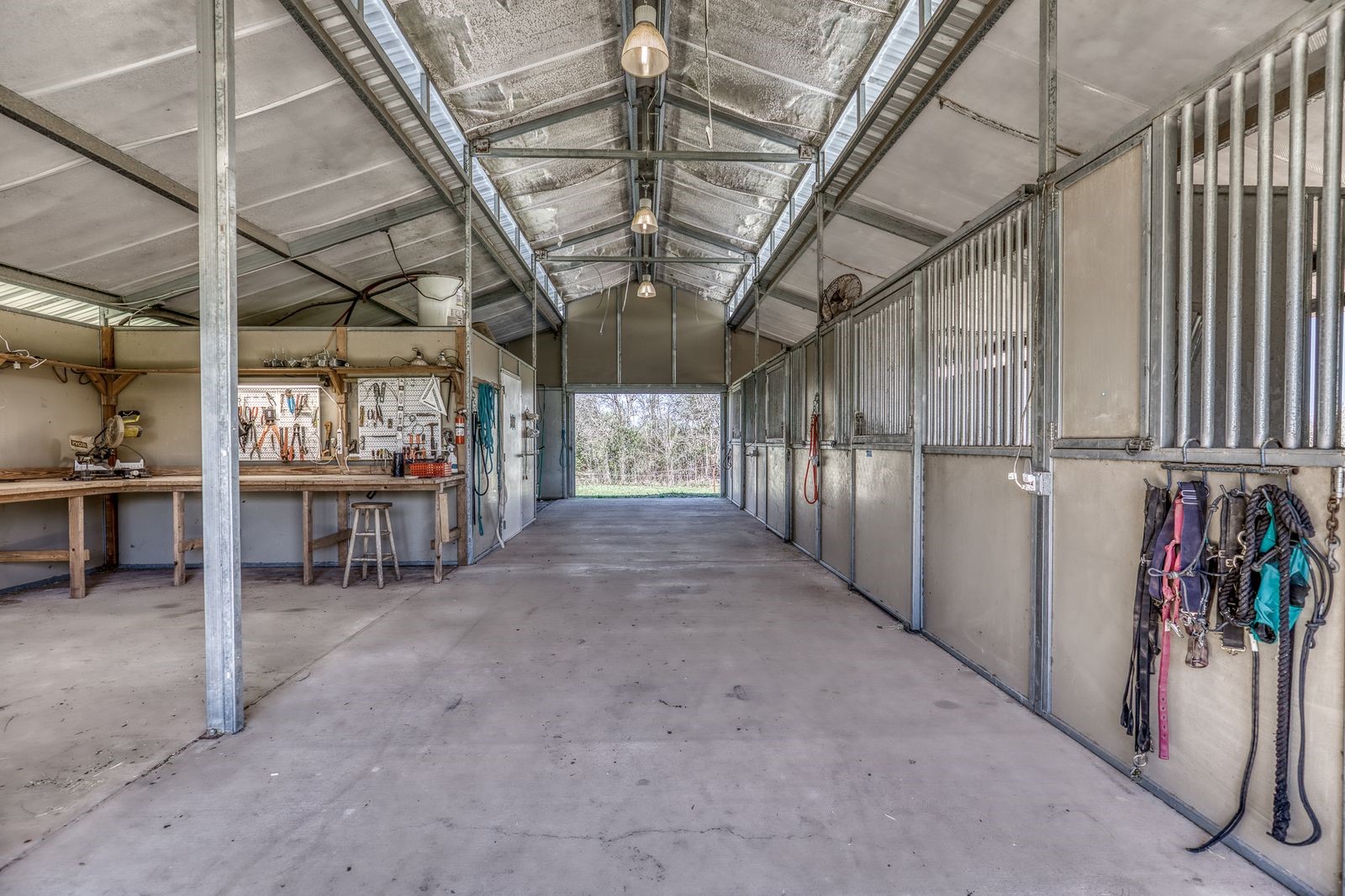 6510 Ganske Road Burton, TX 77835 - Photo 23 of 48 a view of an empty room with wooden walls