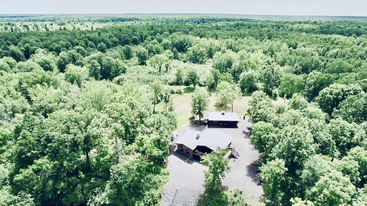 N1742 County Road North Kennan, WI 54537 - Photo 2 of 61 Drone from River