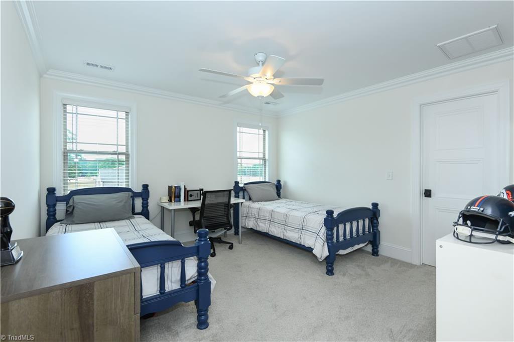 1144 Haynes Road Summerfield, NC 27358 - Photo 33 of 40 Upstairs bedroom 1