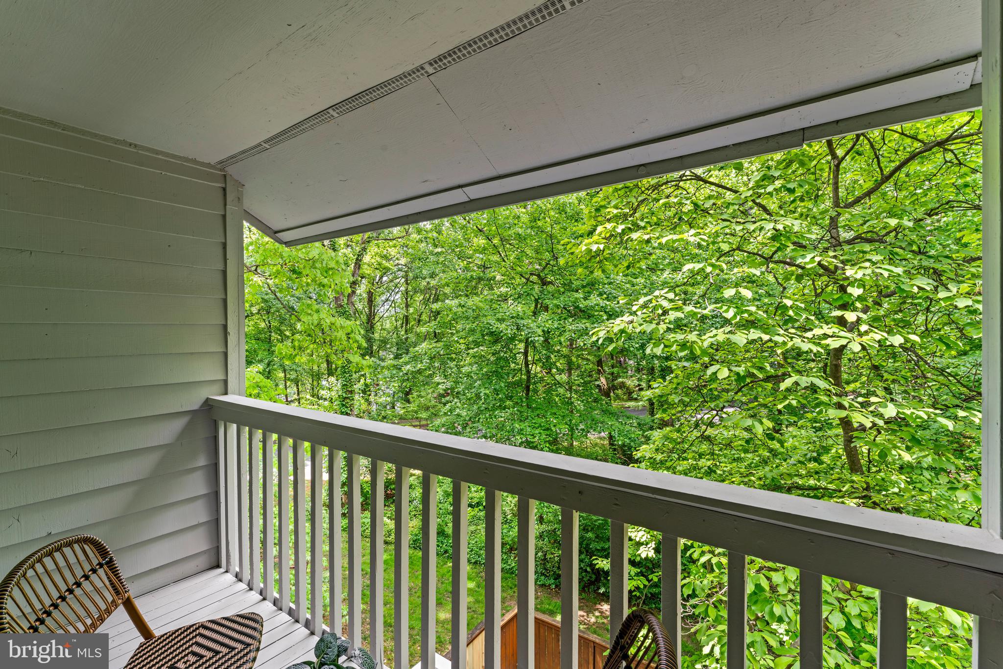 1980 Winterport Cluster Reston, VA 20191 - Photo 26 of 55 view the trees and lake from the balcony