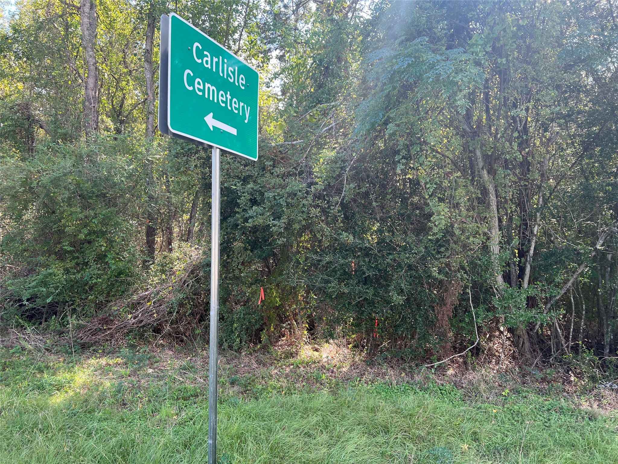 356 At Camp Branch Road Trinity, TX 75862 - Photo 2 of 4 a street sign that is sitting on a rock
