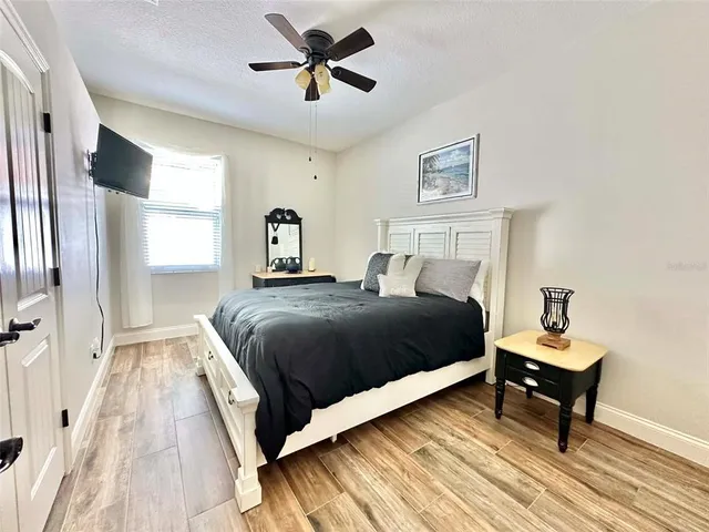 wooden floor in an empty room