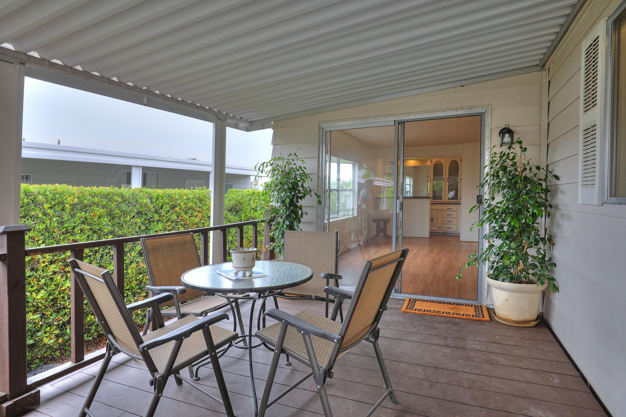 340 Old Mill Road, Unit 222 Santa Barbara, CA 93110 - Photo 12 of 19 Patio area at entryi