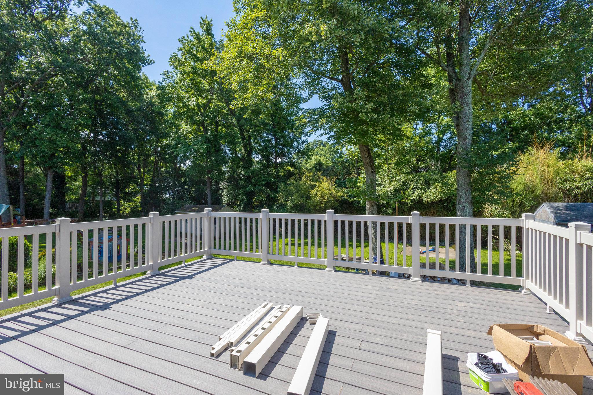 4417 Laurel Road Alexandria, VA 22309 - Photo 32 of 35 Brand new deck