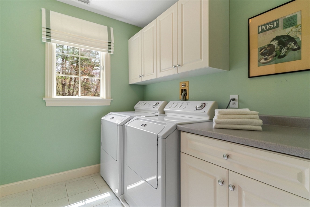 19 Buttonwood Drive Andover, MA 01810 - Photo 30 of 42 a utility room with dryer and washer