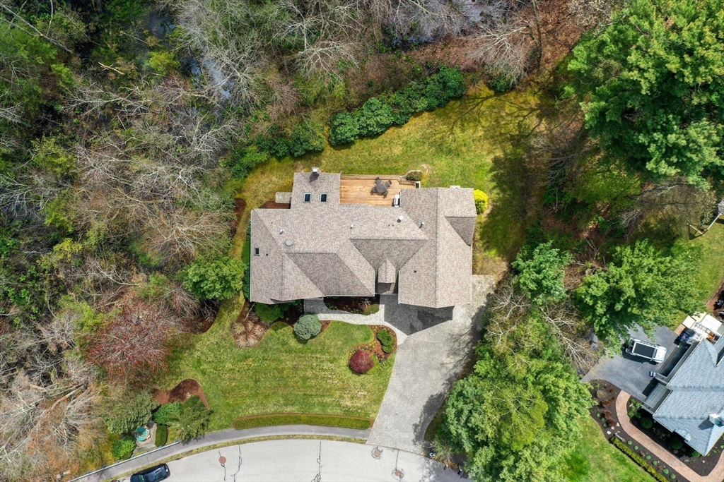 19 Buttonwood Drive Andover, MA 01810 - Photo 39 of 42 an aerial view of a house with outdoor space