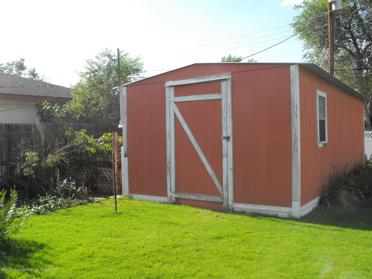 5502 Alvarado Road Amarillo, TX 79106 - Photo 17 of 20 large storage shed