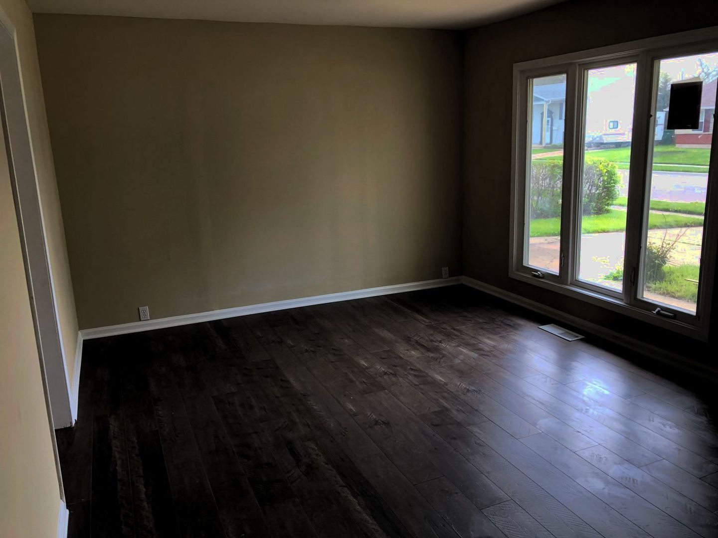 110 McKool Avenue Romeoville, IL 60446 - Photo 2 of 17 a view of an empty room and wooden floor