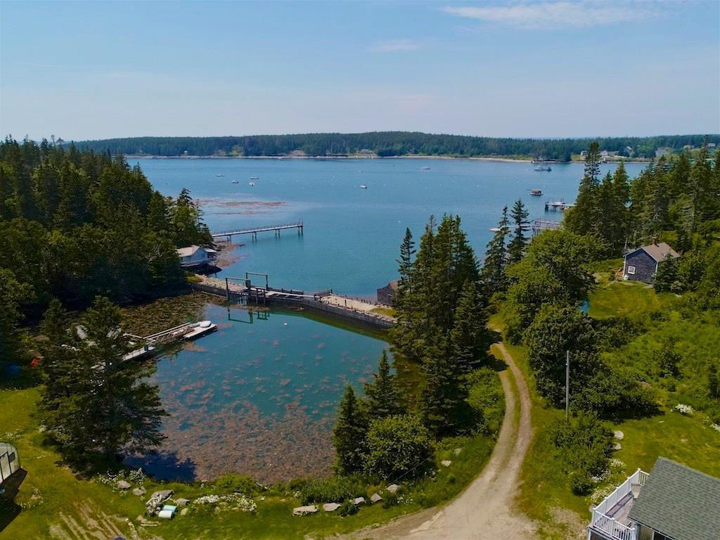6 Lobster Pound Road Tenants Harbor, ME 04860 - Photo 4 of 40 harbor view aerial
