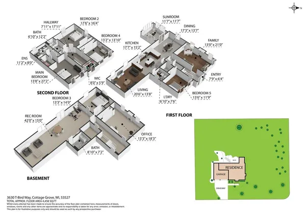 $715,000 | 3630 T T-Bird Way, Cottage Grove, WI 53527