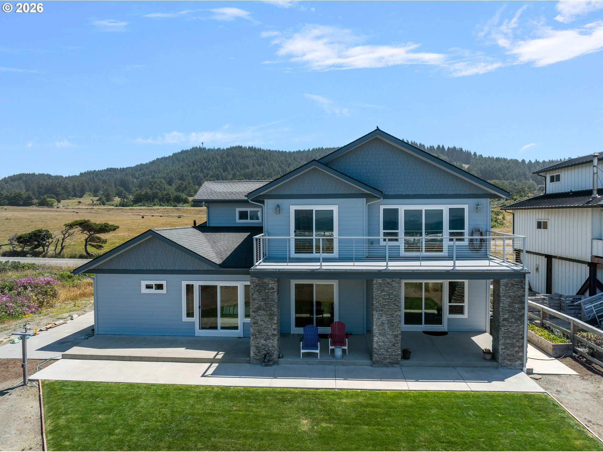 30516 Old Coast Road Gold Beach, OR 97444 - Photo 2 of 41 Backyard