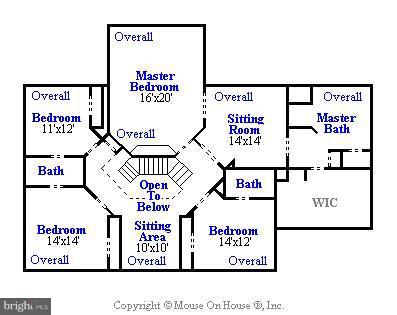 25819 Bowman Acres Lane Damascus, MD 20872 - Photo 27 of 30 Floor Plan - Upper Level