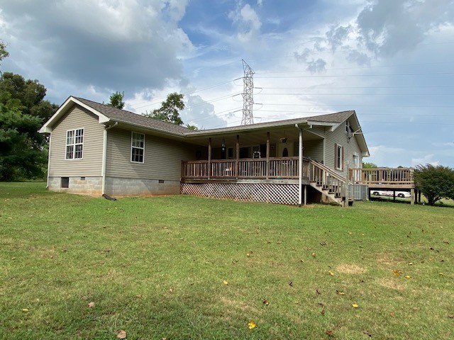 3764 Decherd Estill Road Winchester, TN 37398 - Photo 1 of 29 a view of a house with backyard and a garden