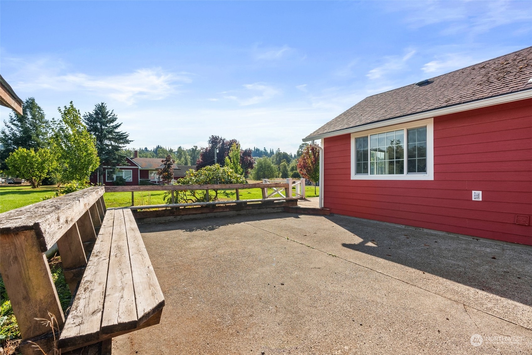 10441 Independence Road Southwest Rochester, WA 98579 - Photo 28 of 33 a view of swimming pool with a yard