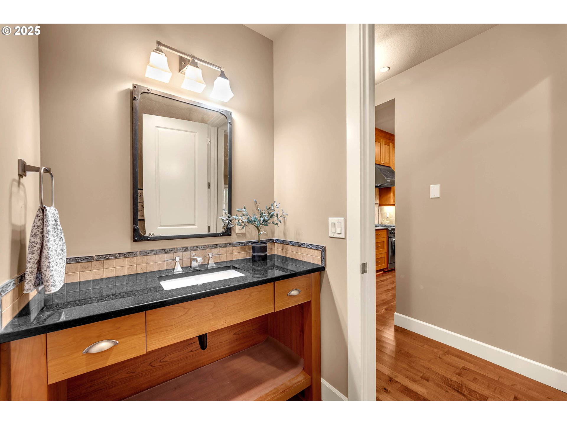 4029 Northwest 77th Avenue Camas, WA 98607 - Photo 14 of 33 a bathroom with a sink and a mirror