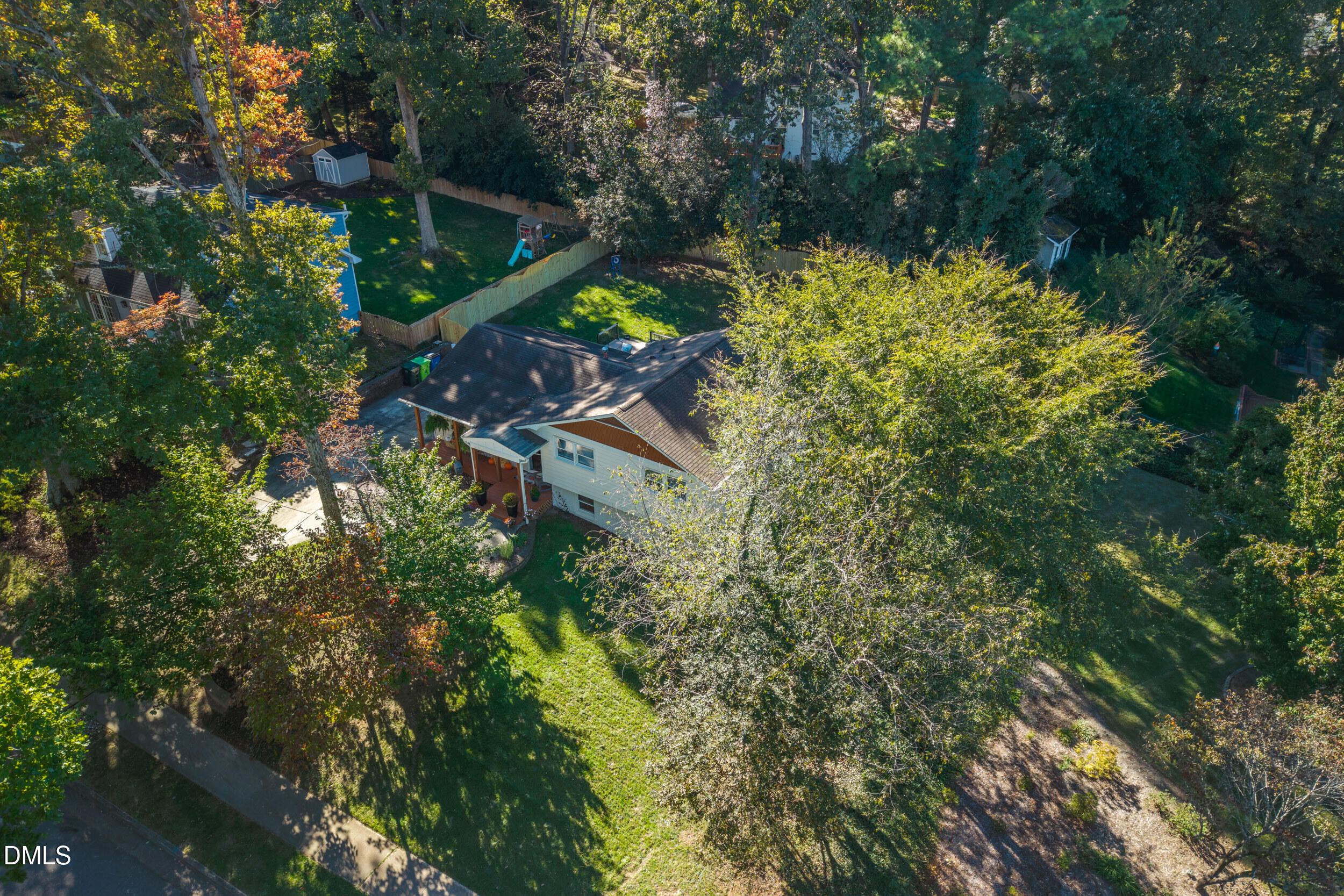 5505 Knollwood Road Raleigh, NC 27609 - Photo 34 of 41 37 -5505 knollwood rd, drone