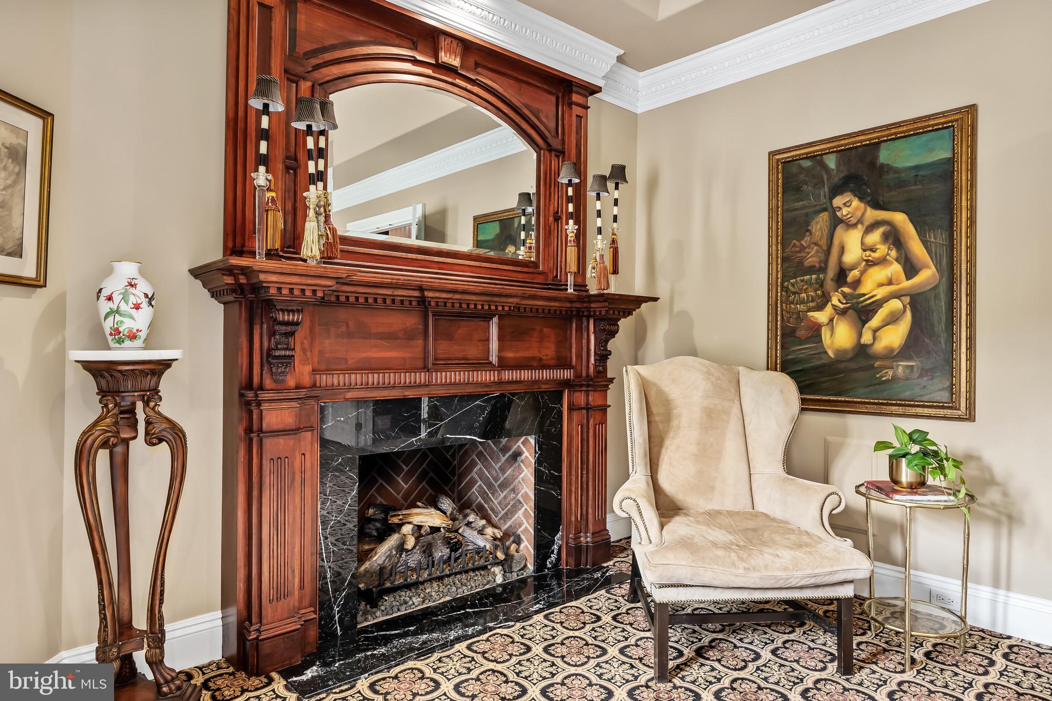 343 Bridgeboro Road Moorestown, NJ 08057 - Photo 22 of 52 a living room with furniture a rug and a window