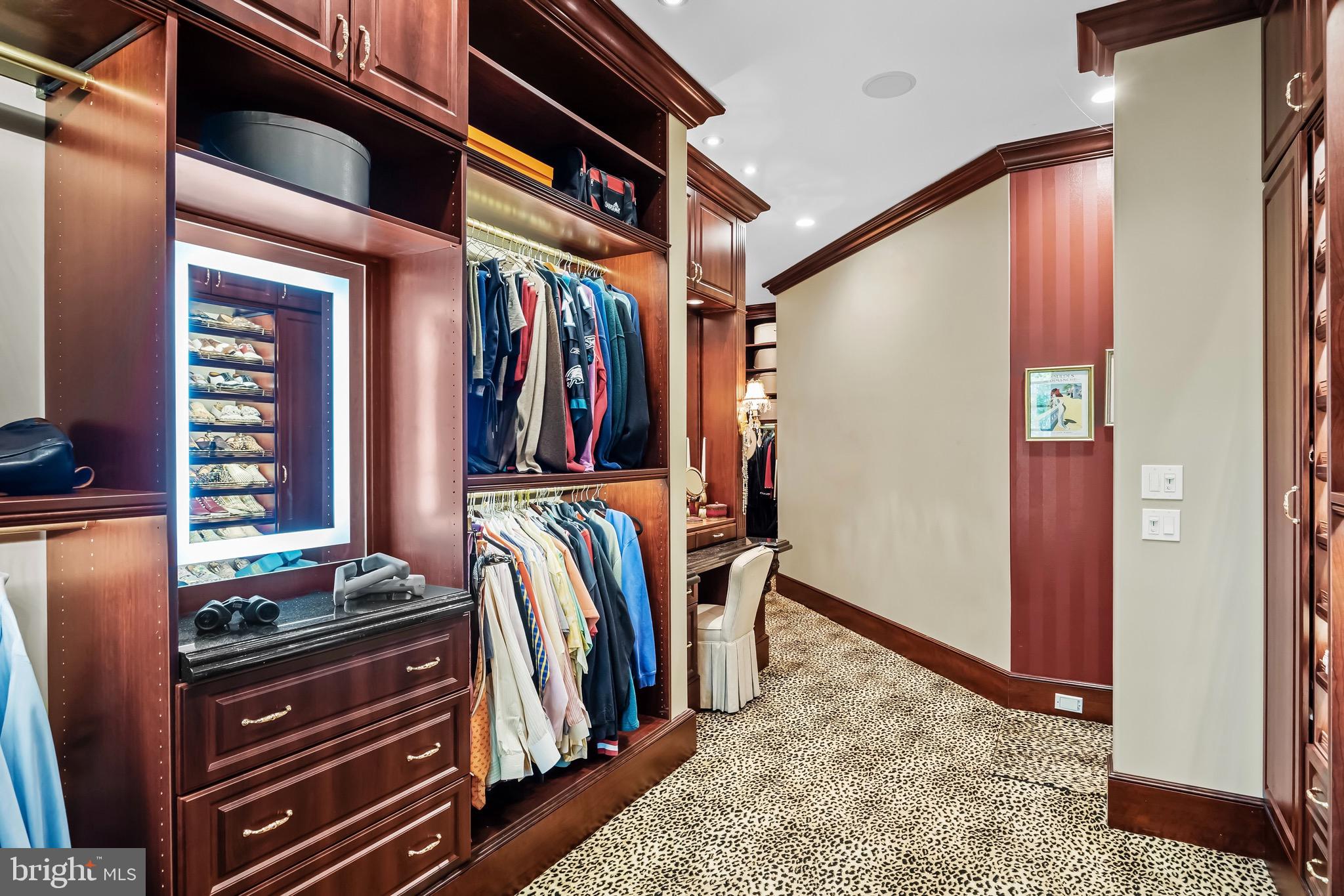 343 Bridgeboro Road Moorestown, NJ 08057 - Photo 26 of 52 a view of walk in closet with clothes and shoes