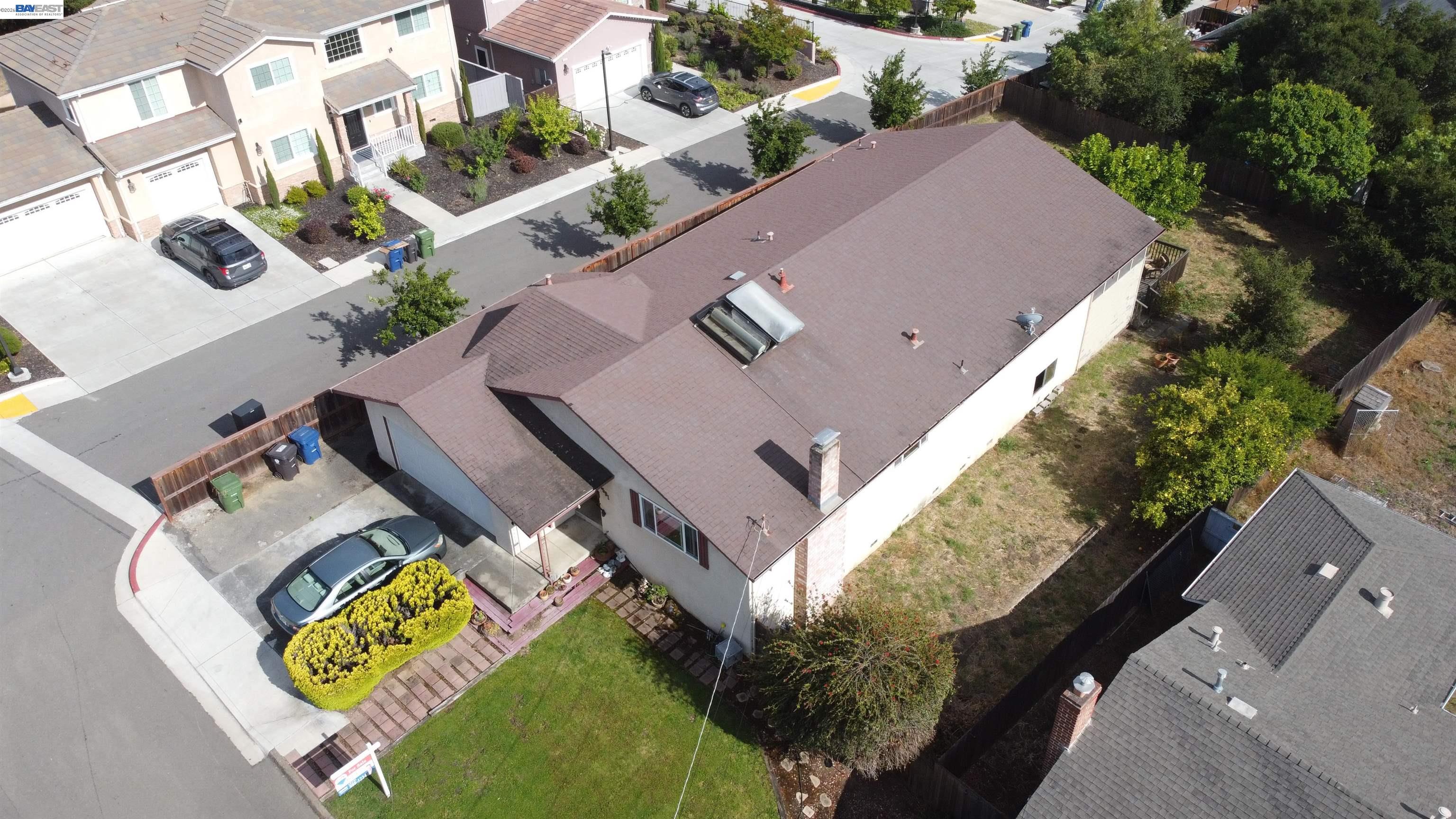 4591 Edwards Lane Castro Valley, CA 94546 - Photo 40 of 44 an aerial view of a house