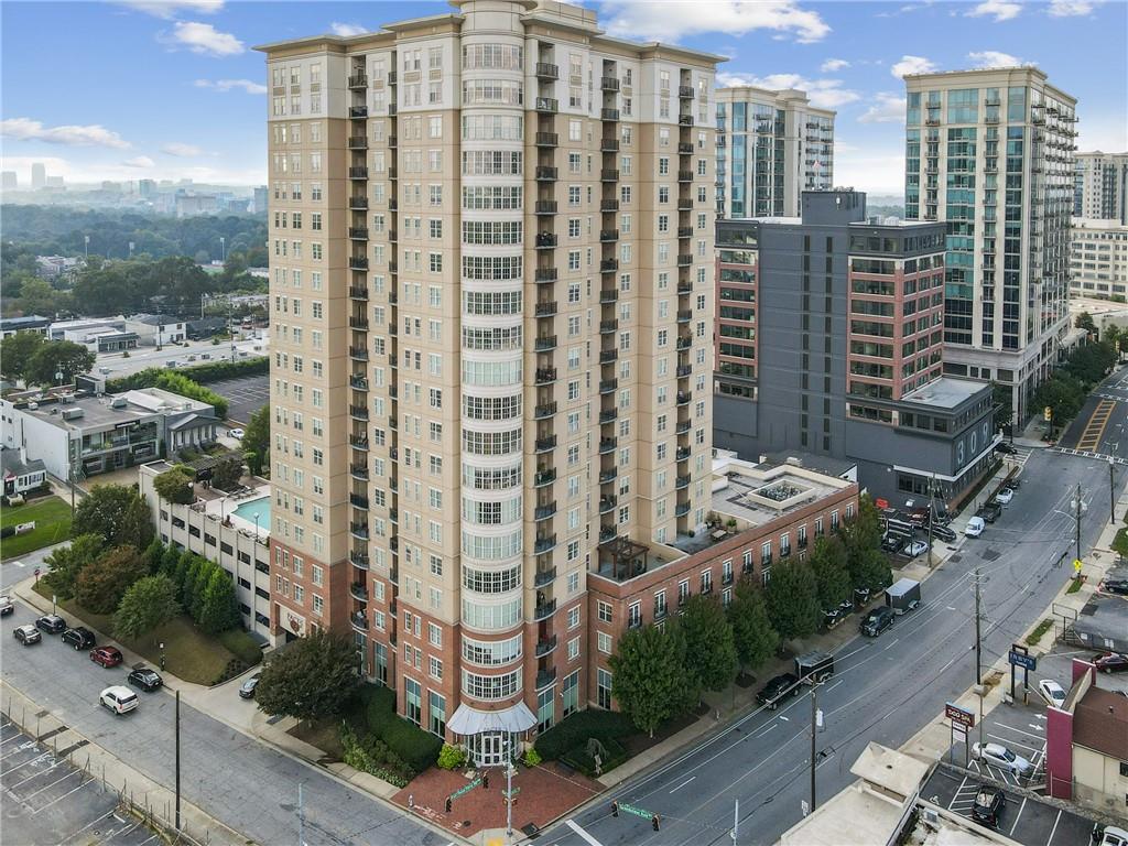 325 East Paces Ferry Road Northeast, Unit 1704 Atlanta, GA 30305 - Photo 11 of 43 a view of a city with tall buildings