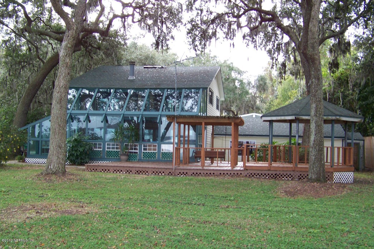 3765 Westover Road Fleming Island, FL 32003 - Photo 3 of 7 Back of Home Showing Glassed Florida Rm