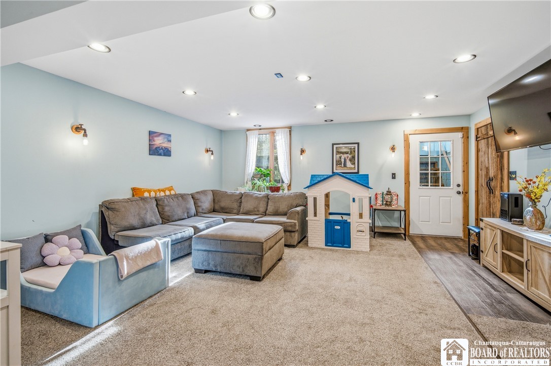 3725 Pickard Road Ellery, NY 14782 - Photo 38 of 50 basement living room