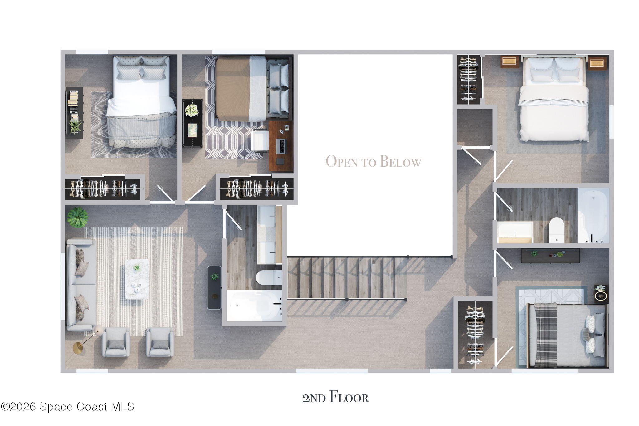 3480 Rixford Way Palm Bay, FL 32909 - Photo 40 of 41 44-web-or-mls-3D_Floorplan-4