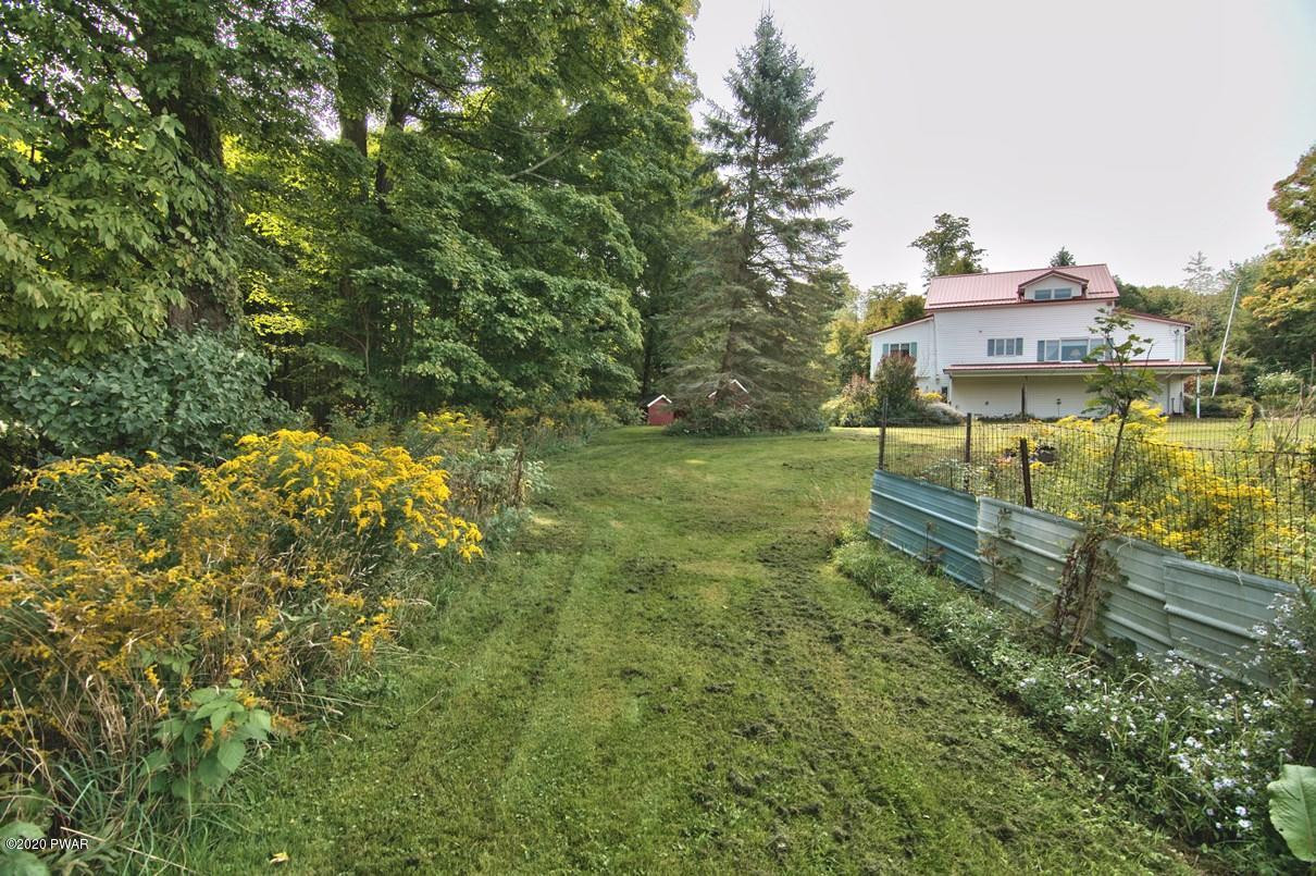 2370 Wrighter Lake Road Thompson, PA 18465 - Photo 76 of 106 Garden & Back of House