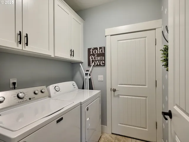 a room with storage and utility