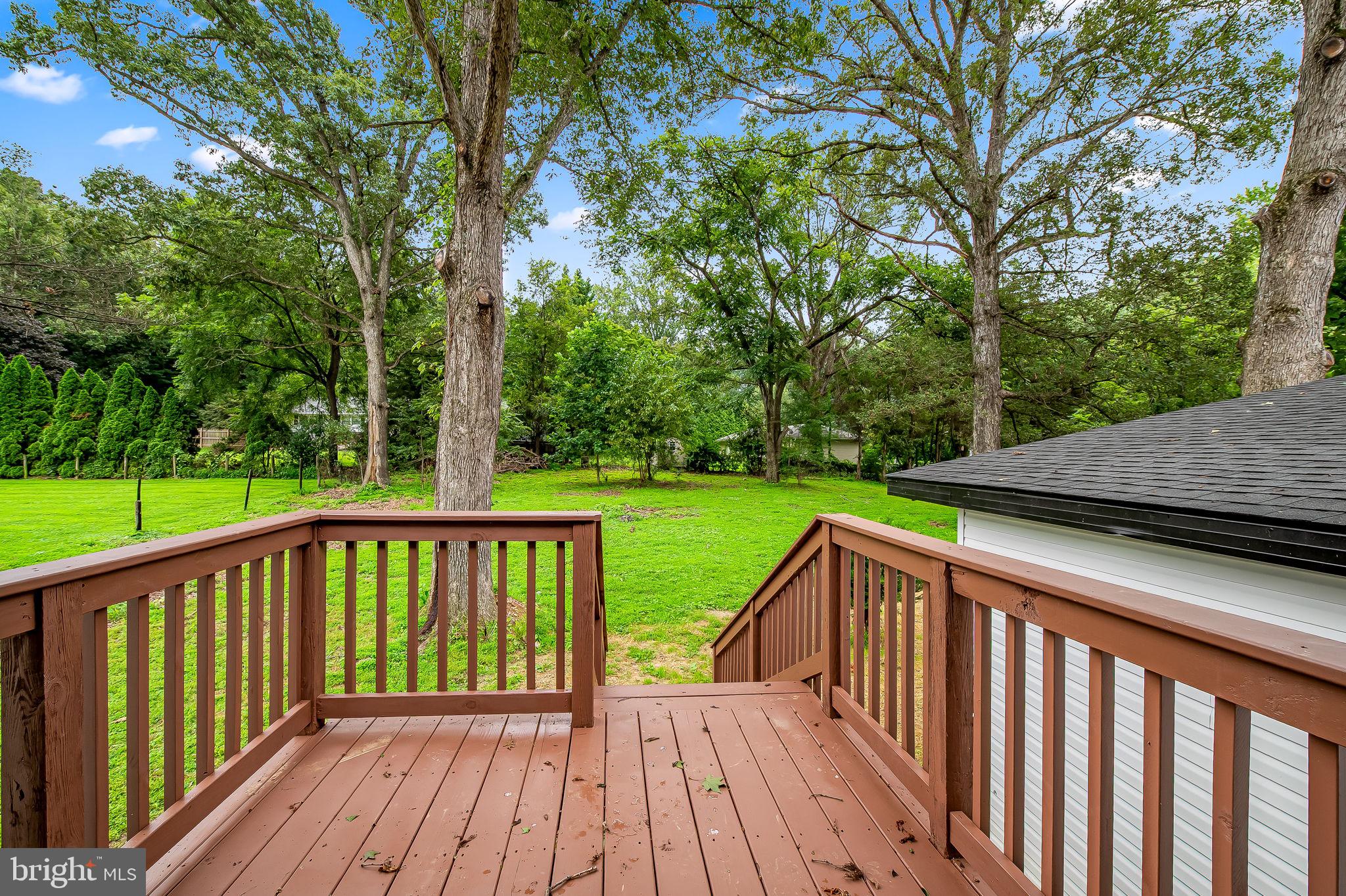 6751 White Rock Road Sykesville, MD 21784 - Photo 40 of 44 a view of deck with a yard