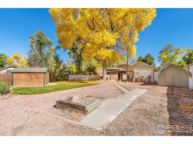 a view of road with large trees