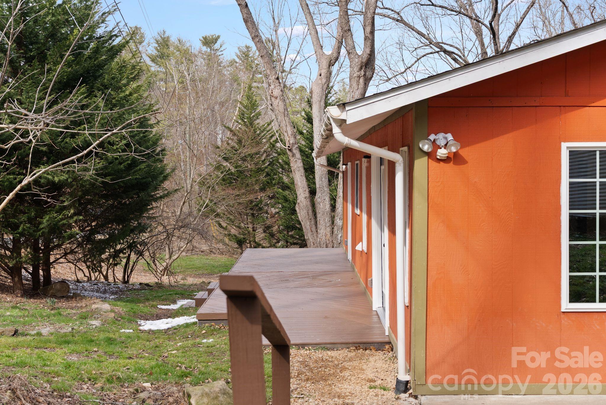20 McDaris Road Weaverville, NC 28787 - Photo 5 of 15 a view of backyard with trees