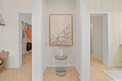 a bathroom with a shower and a sink