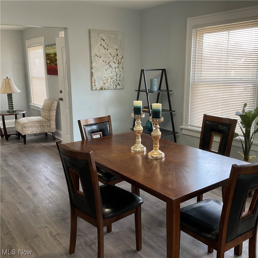 1058 Yellowstone Road Cleveland Heights, OH 44121 - Photo 10 of 28 Dining room featuring dark wood-type flooring