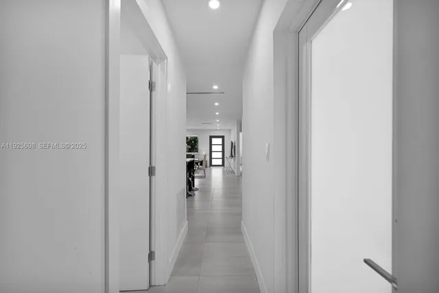a view of a hallway