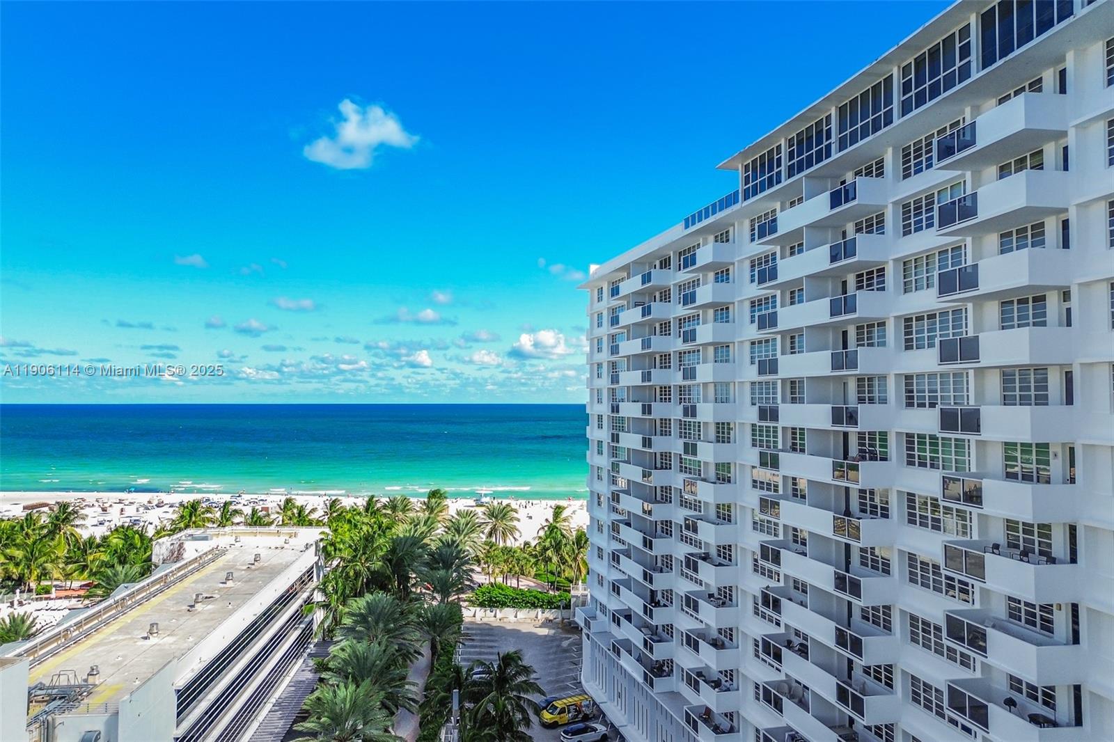 100 Lincoln Road, Unit 502 Miami Beach, FL 33139 - Photo 38 of 42 a view of a balcony with an ocean