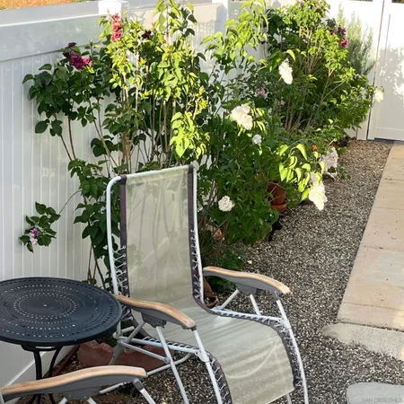 a house view with a sitting space