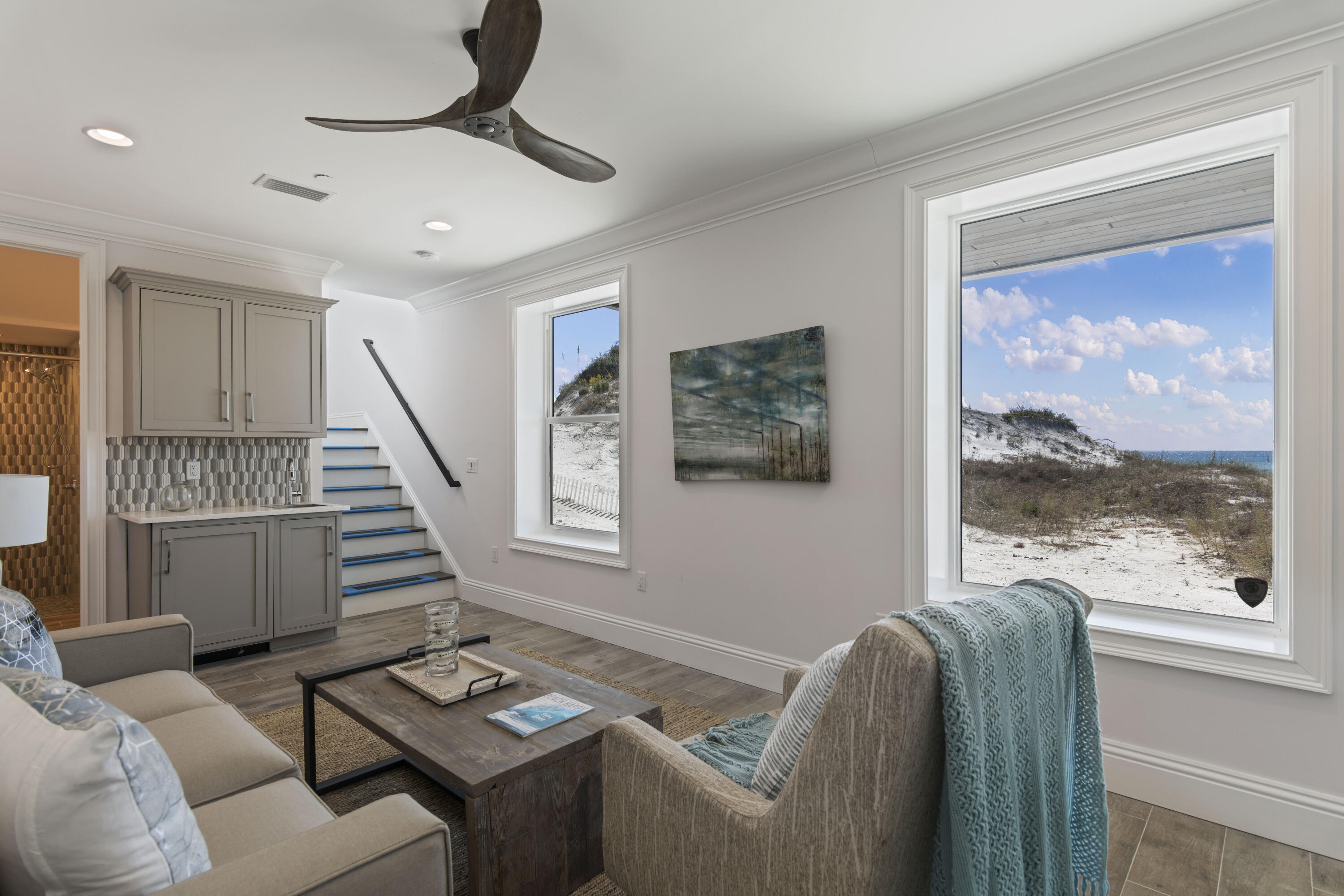 26 Azzurro Way, Unit B Santa Rosa Beach, FL 32459 - Photo 7 of 34 a living room with furniture and a window