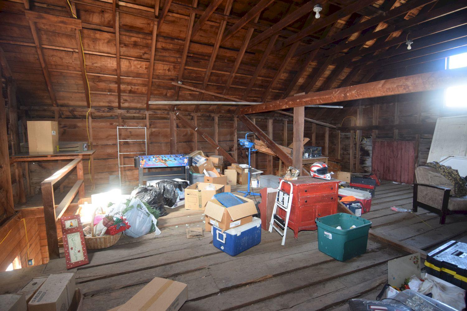 24 New Portland Road North Anson, ME 04958 - Photo 33 of 38 Barn - 2nd level 2