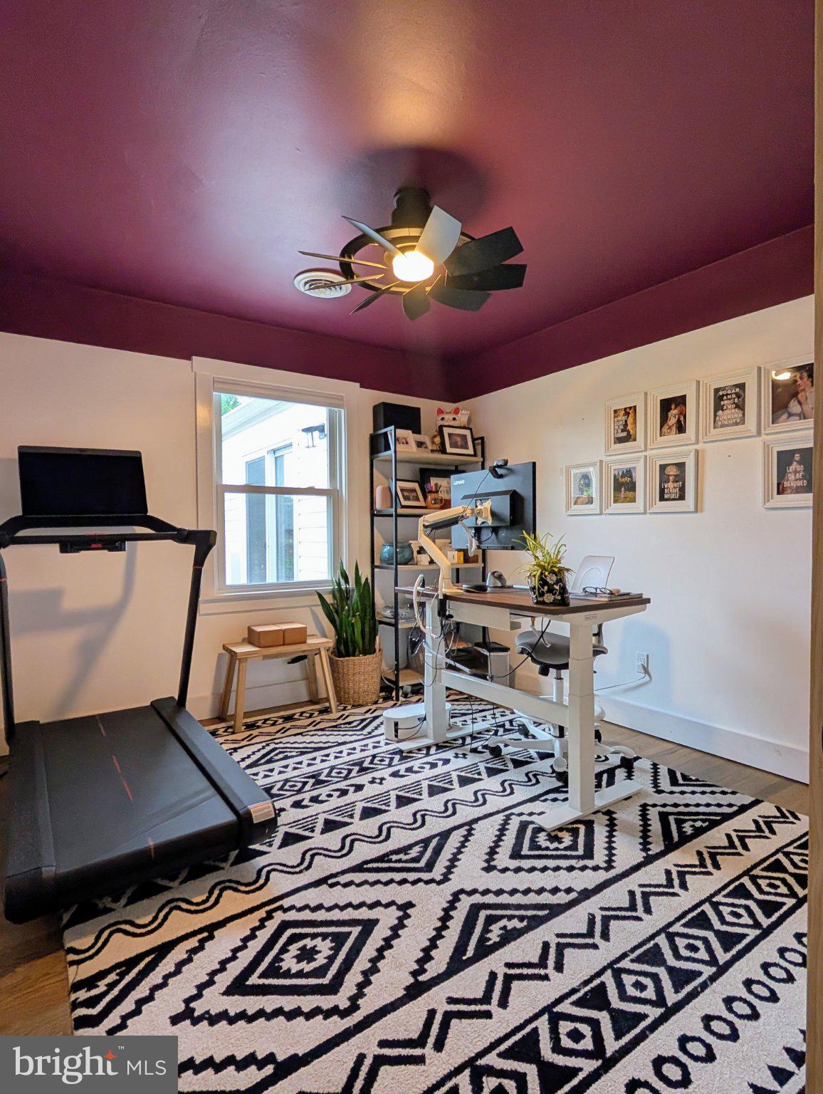 10106 Greenock Road Silver Spring, MD 20901 - Photo 12 of 19 Chic home office with vibrant accents.